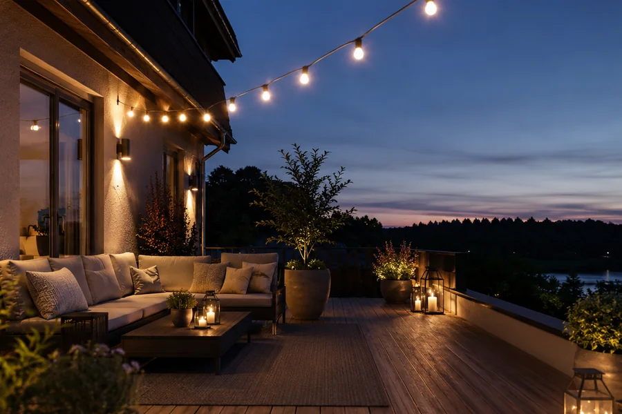 Pflegeleichte Terrasse gestalten: wenig Aufwand, dauerhaft ordentlich