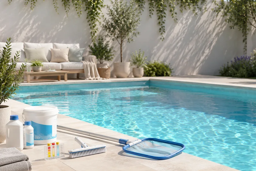 pH-Wert im Pool richtig einstellen