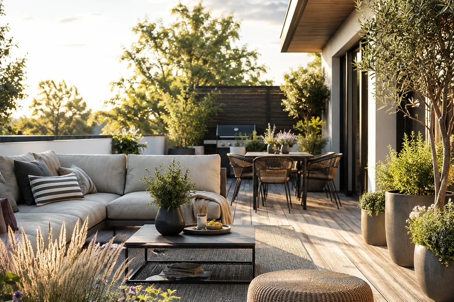 Sonnenschutz für die Terrasse: Markise, Sonnensegel oder Pergola?