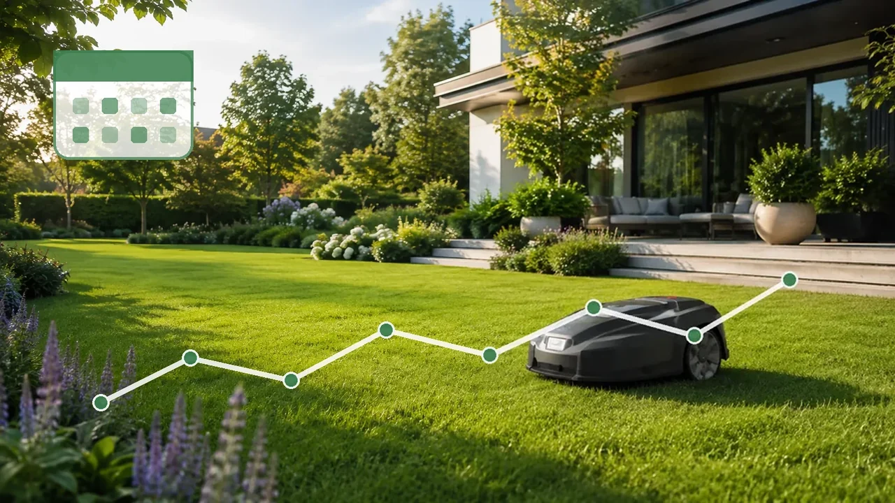 Mähplan für Mähroboter