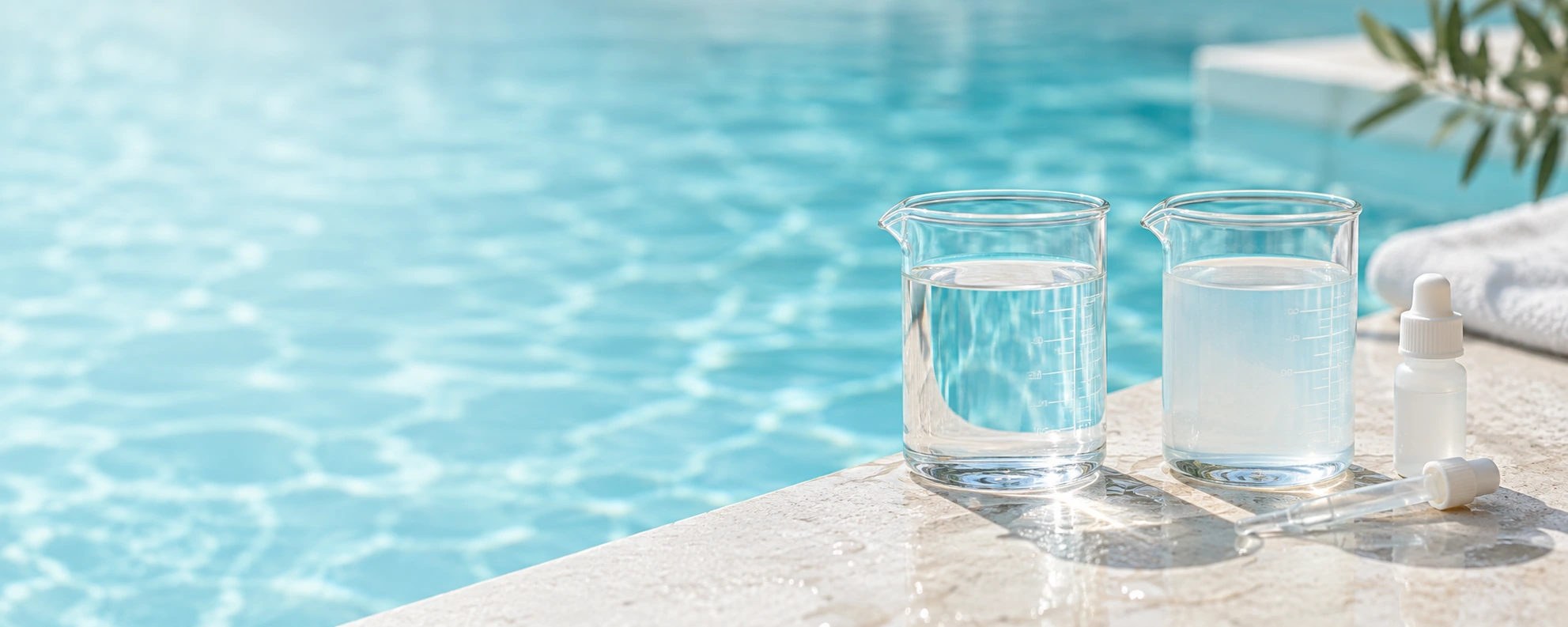 Headermotiv: alkalinitaet im pool verstehen und stabilisieren
