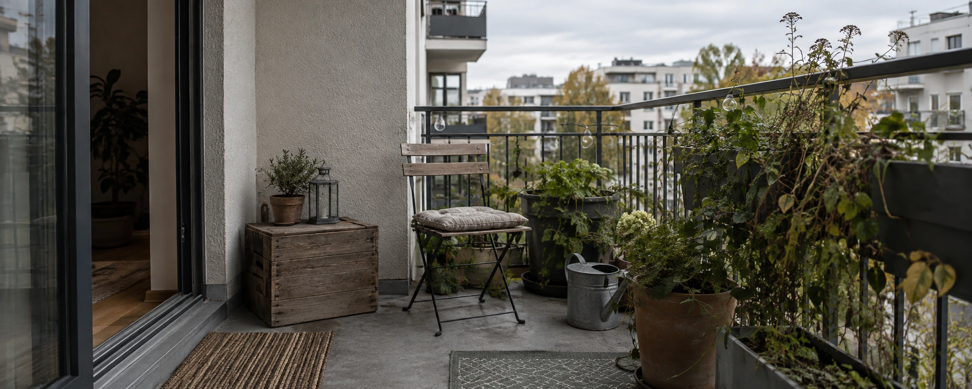 Headerbild: Balkon mit Foto gestalten