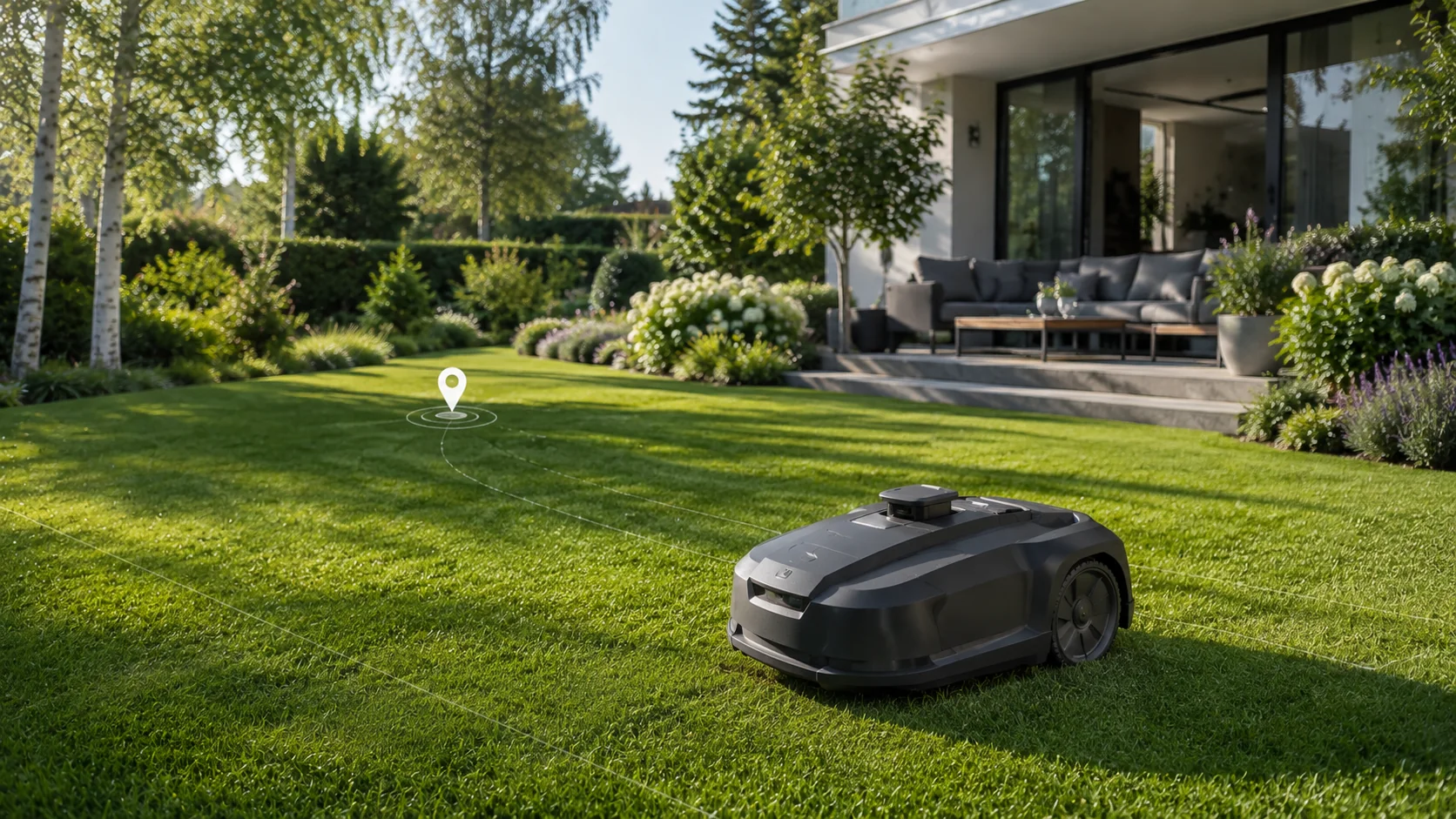 Mähroboter ohne Begrenzungskabel