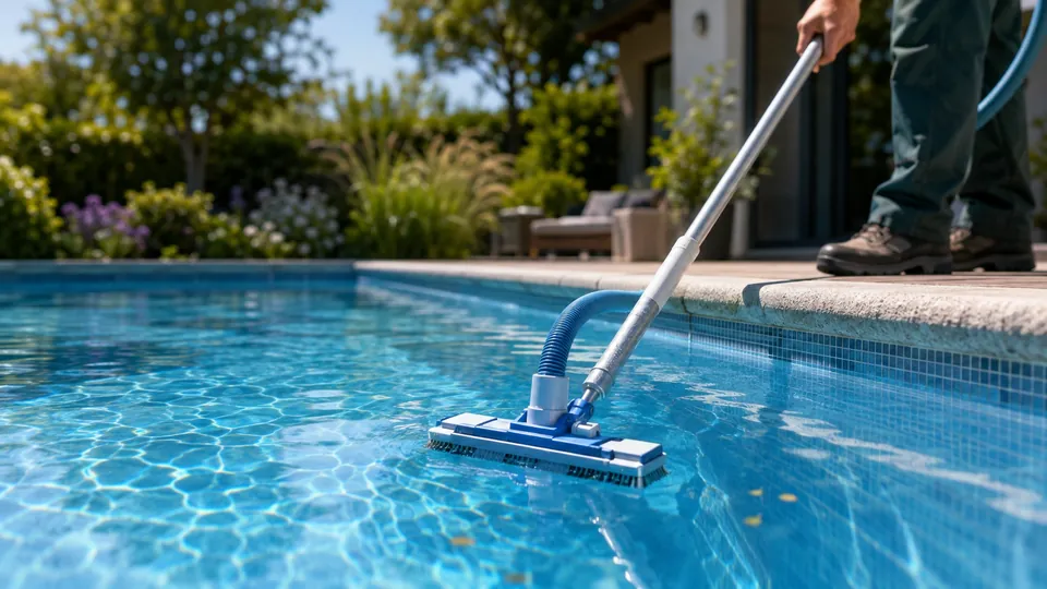 Pool richtig reinigen